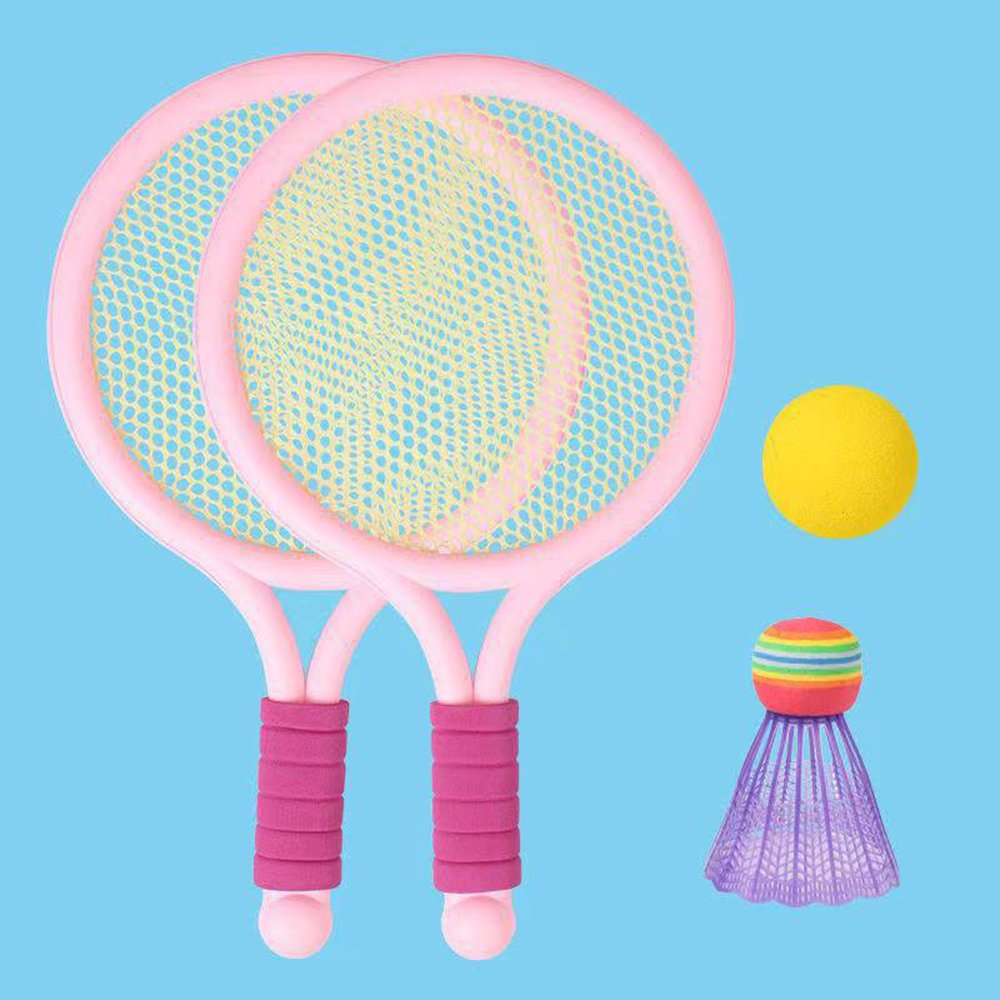 Bộ vợt cầu lông cho bé 2in1 kiêm tennis đồ chơi trẻ em đánh cầu lông vận động