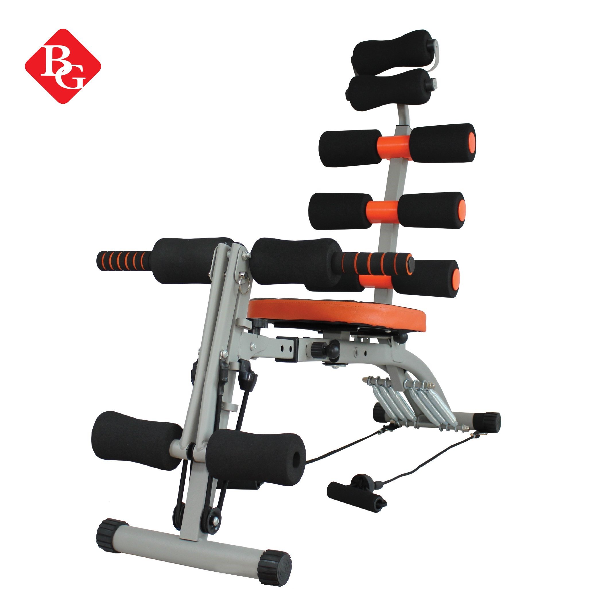 (Có video) BG-Máy tập cơ bụng đa năng NEW SIX PACK CARE phối hợp nhiều bài tập