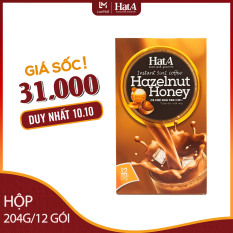 Cà Phê Hòa Tan 3 In 1 Hạt A Cafe Vị Hạt Dẻ Mật Ong Thơm Ngon Béo Ngậy 204g/ 12 gói