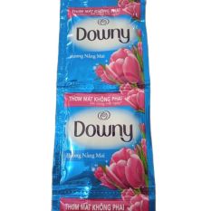 Nước Xả Vải Downy dây 10 gói x 20ml Hương Nắng Mai