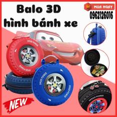 Cặp 3D tạo hình bánh xe cho bé, balo bé đi học đi chơi, Túi đựng đồ khi ra ngoài cho bé an toàn, chất lượng giá thành tốt – Được bảo hành 1 đổi 1 chỉ có ở Legend Plaza