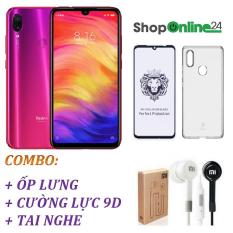 Xiaomi Redmi Note 7 Pro 128GB Ram 6GB + Ốp lưng + Cường lực 9D Full màn + Tai nghe – Shop Online 24 – Hàng Nhập Khẩu