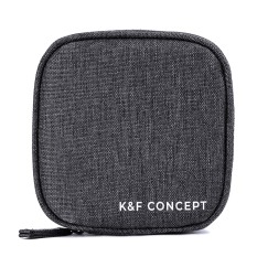 K&F Concept Lens Filter Case 4 Pockets Filter Bag For Camera Filter Size 37mm – 82mm 86mm 95mm Holder Pouch UV ND CPL Filter Case