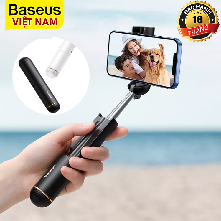 [BẢO HÀNH 12 THÁNG] Gậy tự sướng không dây Baseus Mini Bluetooth Selfie Stick có thể gập lại có thể...