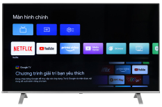 [Giao tại HCM] Google Tivi Toshiba 4K 55 inch 55C350LP – Nâng cấp hình ảnh AI 4K Upscaling – Remote tích hợp micro tìm kiếm bằng giọng nói – Âm thanh vòm Dolby Audio