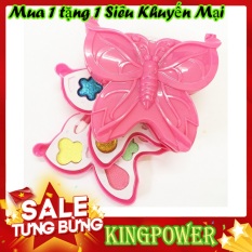 Đồ Chơi Trang Điểm Búp Bê 006A KINGPOWER – Hình Con Bướm Màu Hồng Sử Dụng Các Chi Tiết Thật – Đồ Chơi Trang Điểm Thật, Đồ Chơi Trang Điểm Cho Bé Gái, Đồ Chơi Trang Điểm Cho Trẻ Em