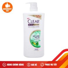 Dầu gội Clear bạc hà 900g + Tặng khăn