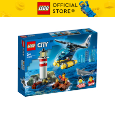 LEGO CITY 60274 Trực Thăng Bắt Cướp Trong Ngọn Hải Đăng ( 189 Chi tiết)