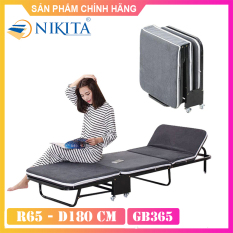 Giường gấp gọn ba khúc NIKITA GB65 – Hàng Chính Hãng