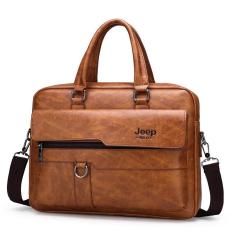 Túi xách cặp da đựng laptop da bò công sở JEEP BULUO T20 (KT 39x28x6cm)