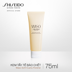 Kem tẩy tế bào chết Shiseido WASO Soft+Cushy Polisher 75ml