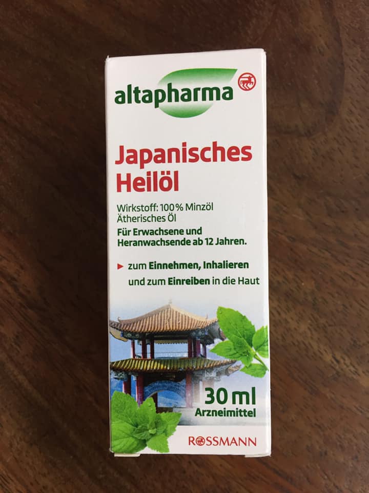 Dầu thảo dược Japanisches Heilol của hãng Altapharma