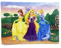 Tranh xếp hình cho bé 48 mảnh ghép khổ A3 jigsaw puzzle. Đồ chơi cho bé từ 3 đến 6 tuổi. Tia Sáng Việt Nam. Đồ chơi xếp hình bằng giấy.