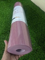 Thảm tập Yoga, Thảm tập Gym, thảm tập thể dục TPE 2 lớp siêu bền chống trơn trượt làm bằng cao su non êm ái loại 1 nhiều màu
