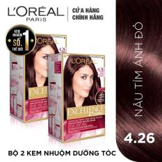Bộ 2 kem nhuộm dưỡng tóc L’Oreal Paris Excellence Fashion 172mlx2
