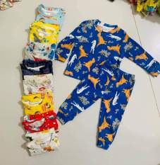 Bộ Dài Bozip cho bé thoáng khí co dãn mặc thu đông ấm áp (6-16kg)
