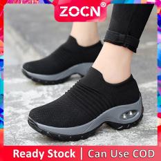 Giày Thể Thao Thoải Mái ZOCN Cho Nữ, Giày Thường Ngày Tăng Chiều Cao