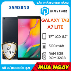[Trả góp 0%] Máy tính bảng Samsung Galaxy Tab A7 Lite (3GB/32GB) – Hàng Chính Hãng, Mới 100%, Nguyên Seal | Bảo hành 12 tháng