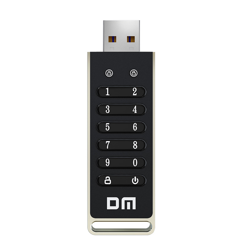 DM fd063 256-bit mã hóa ổ đĩa USB mật khẩu an toàn ổ đĩa flash usb3.2 U đĩa hỗ trợ...