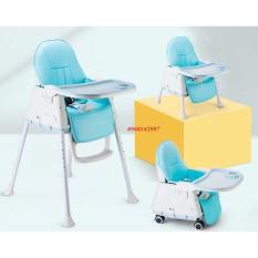 GHẾ ĂN DẶM HANBEI KÈM ĐỆM VÀ BÁNH XE