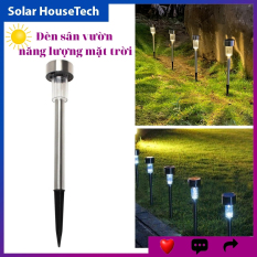 Đèn trang trí sân vườn năng lượng mặt trời inox Solar-Housetech HT1052