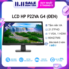 [Voucher Giảm 10% Đơn 500K] Màn hình máy tính LCD HP P22VA G4 21.5″FHD 1920×1080/VA/60HZ/7MS (ĐEN)