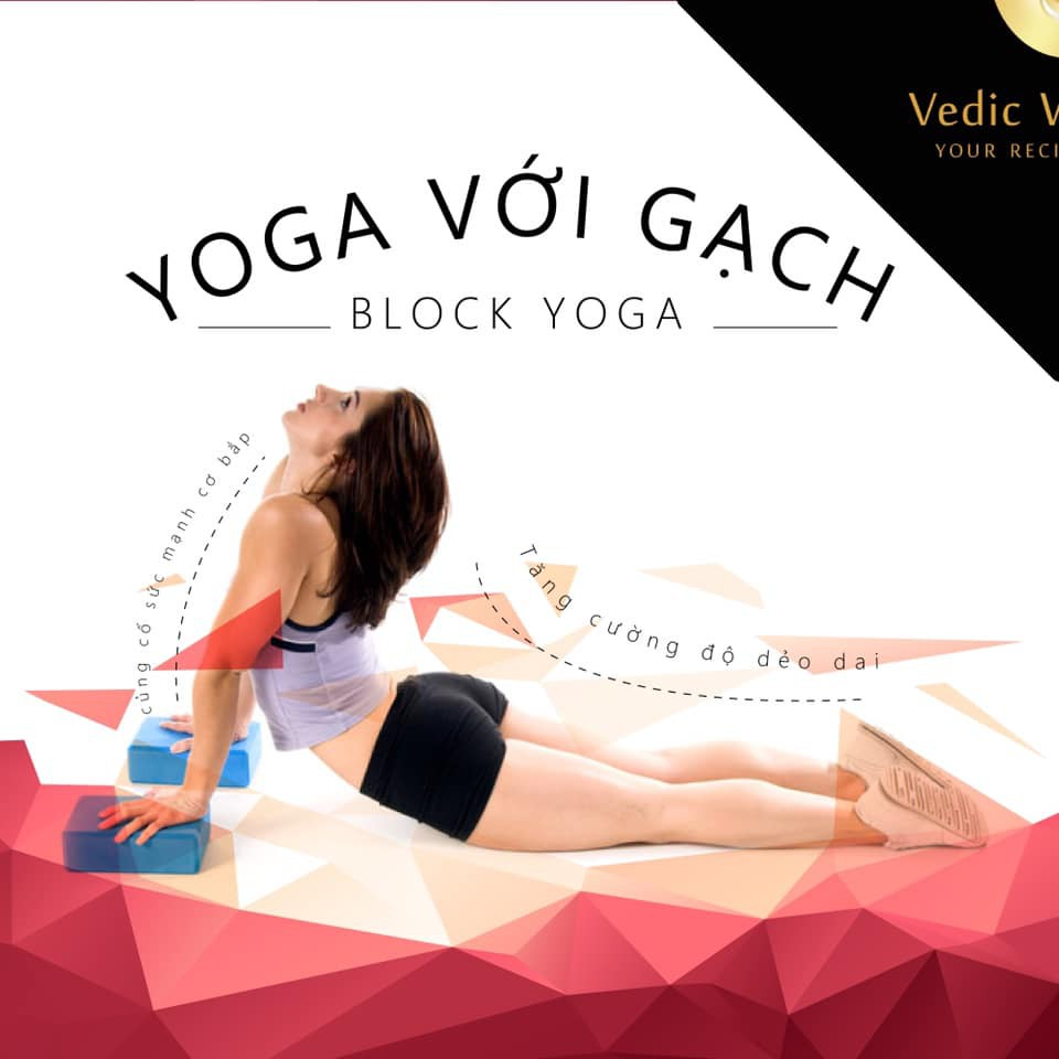 Gạch Tập Yoga Xốp Eva Nặng 200g In Hoa Mandala Cao Cấp ( 1 Viên )