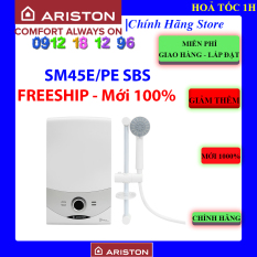 Máy nước nóng trực tiếp Ariston SM45PE SBS VN 4500W Aures SM45E SBS VN