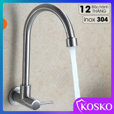 Vòi rửa chén inox 304 KOSKO (Bảo hành 12 tháng, 1 đổi 1 trong 15 ngày) Phù hợp với mọi loại chậu rửa chén