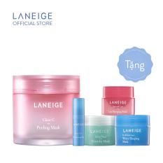 Bộ top 5 mặt nạ dưỡng da Hàn Quốc Laneige Clear-C Peeling Mask Collection