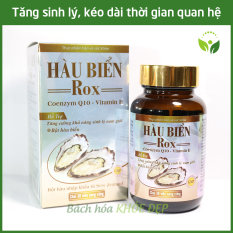 Tinh Chất Hàu Biển ROX tăng cường sinh lý nam giới, bổ thận, tráng dương – Hộp 30 viên chuẩn GMP