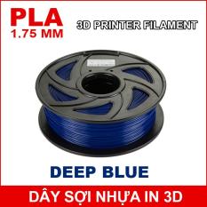 Dây sợi nhựa PLA in 3D 1.75mm 1Kg Deep Blue