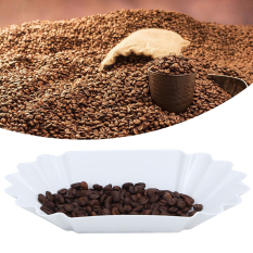 Khay mẫu hạt cà phê 8 8×5 1×1 4in Khay hạt cà phê cấp thực phẩm có thể tái sử dụng Có thể trưng bày đồ ăn nhẹ trong lò vi sóng cho phòng ăn nhà hàng Phụ kiện nhà bếp