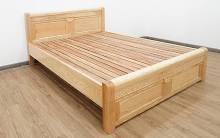 Giường gỗ sồi nga ( xả hàng 3 ngày ) Quà tặng 1 hộc tù đầu giường