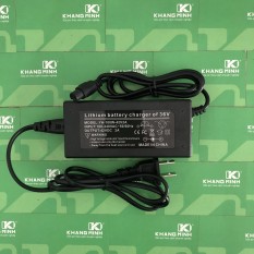 Sạc xe cân bằng 36V / 42V – 2A, giắc tròn 3 chấu, có đèn báo đầy