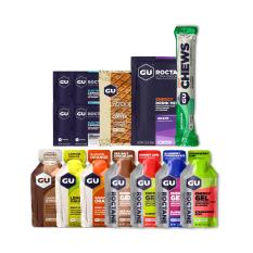 Combo năng lượng GU Energy Marathon 42km Pack Có Bánh Quế Stroopwafel (Giao vị ngẫu nhiên)