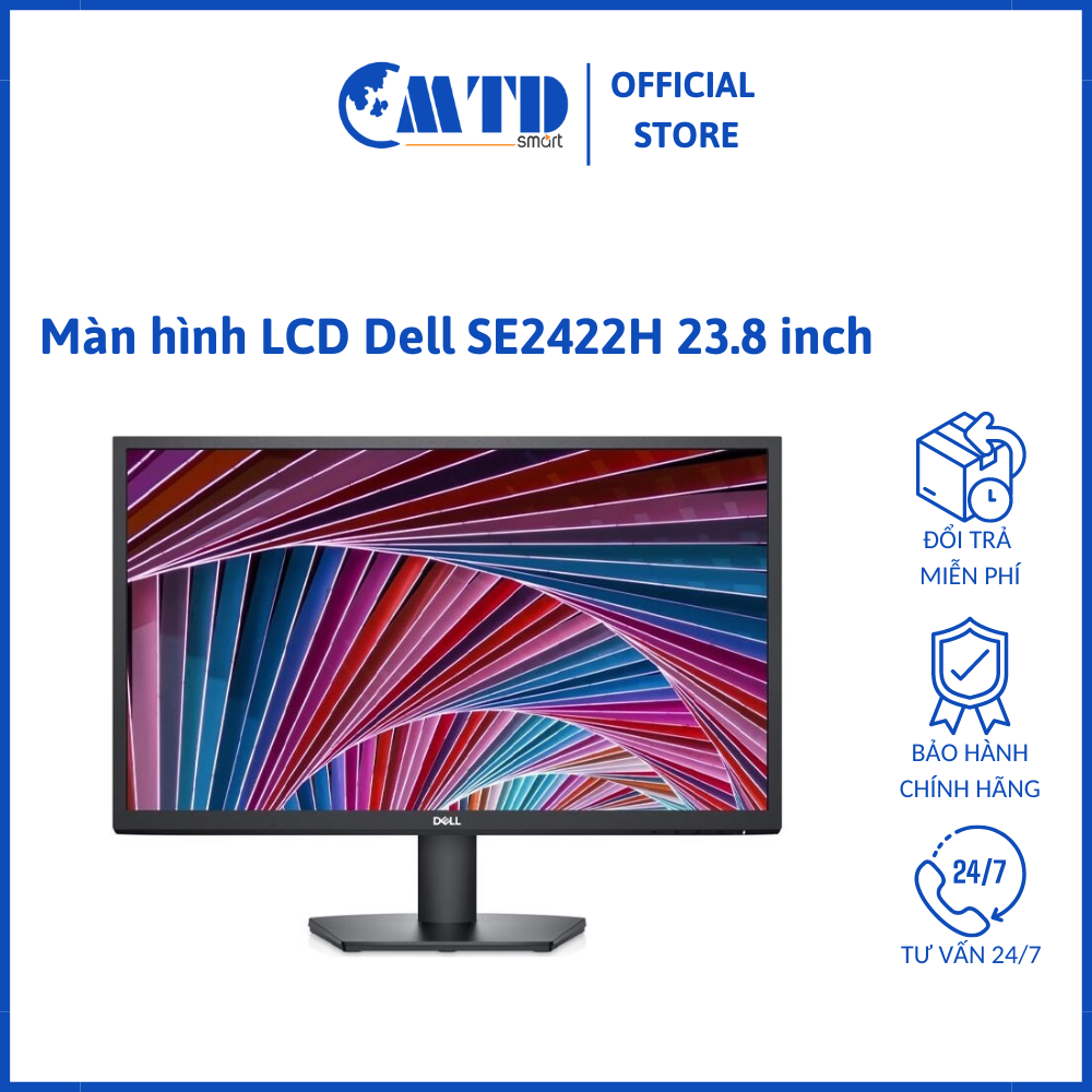 Màn hình LCD Dell SE2422H 23.8 inch – Bảo hành 36 Tháng
