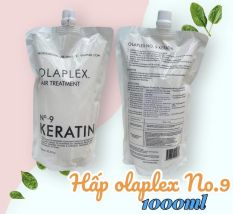 Hấp Olaplex Keratin No9 1000ml, siêu mềm mượt phục hồi tóc khô xơ hư tổn _ THUYNANOMI