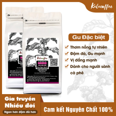 [TRỢ GIÁ ĐẶC BIỆT] 1Kg Cà phê nguyên chất Culi đặc biệt Kalacoffee Pha Phin hậu ngọt , Gu cực đậm , cực mạnh , thơm dai , hậu ngọt 2 gói 500g