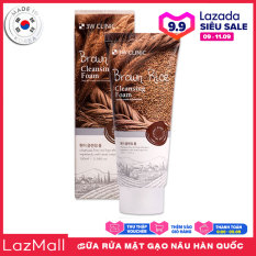 Sữa Rửa Mặt Gạo Nâu 3W Clinic Brown Rice Foam Cleansing 100ml