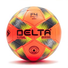 Bóng đá futsal DELTA 9961-4M size 4 sử dụng cho 12 tuổi trở lên, dùng trên sân sàn gỗ trong nhà, sân cỏ thường hoặc sân cỏ nhân tạo ngoài trời