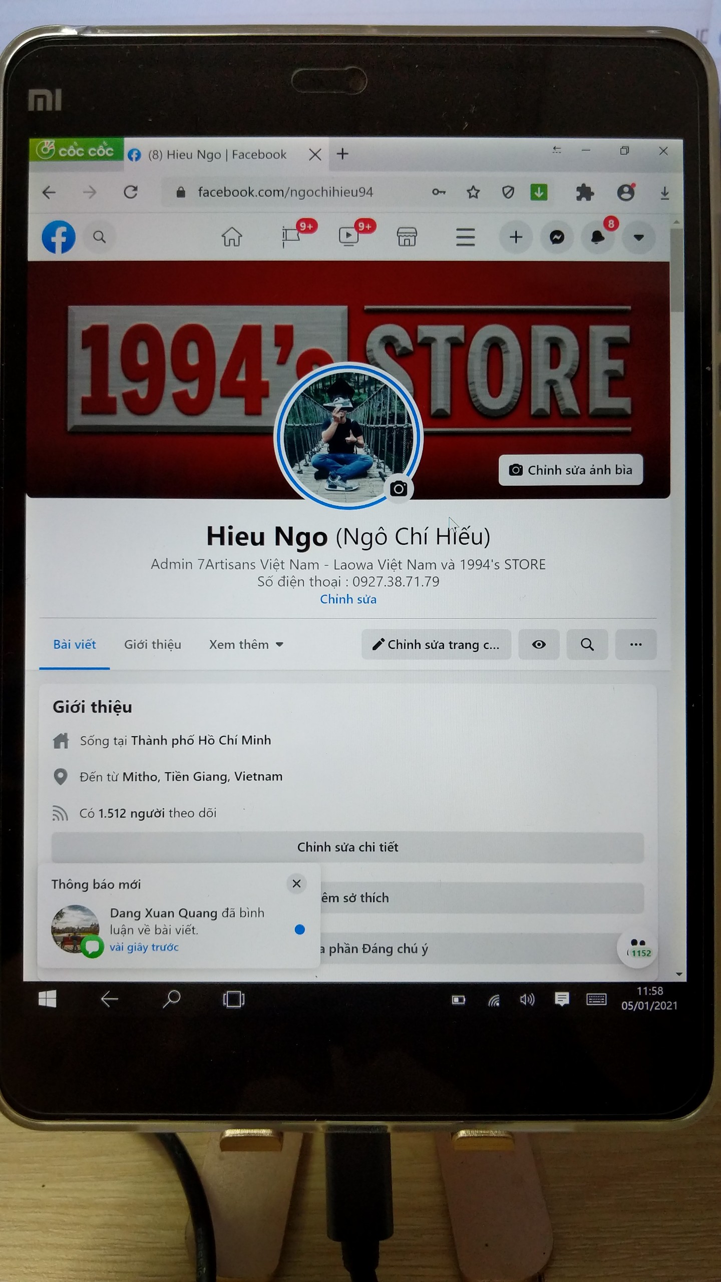 (Dành Cho Học Online - Zoom) Máy tính bảng Xiaomi MiPad 1 - Có Tiếng Việt - Chơi mượt PUBG,...