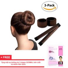 Dụng cụ búi tóc tạo kiểu tóc màu đen