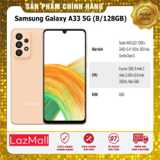 Điện thoại Samsung Galaxy A33 5G (8/128GB)