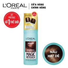 Xịt nhuộm tóc phủ bạc tạm thời L’Oreal Paris Magic Retouch 75ml