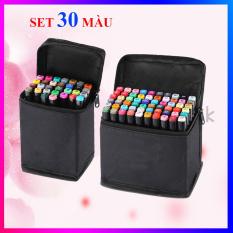 Bộ bút màu Touch 7, bút dạ màu anima cao cấp – Set 30 màu + có kèm theo túi đựng