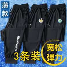 Quần tây Quần bật quần Harun quần thể thao quần thể thao mùa hè mỏng ống suông quần nữ phiên bản Hàn Quốc quần dài bình thường rộng thùng thình r1545