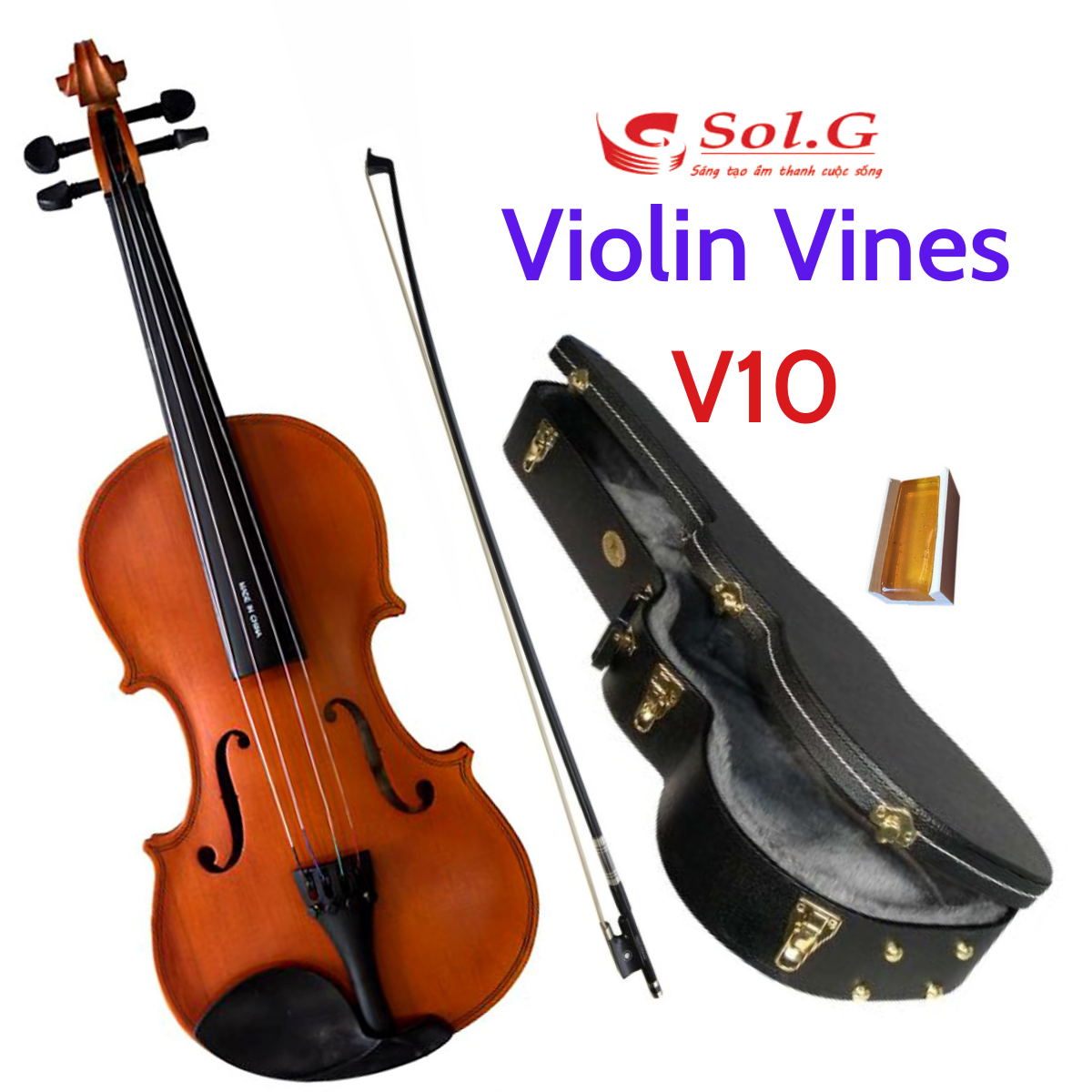 tops Đàn Violin 4/4 Vines V10 Chính Hãng