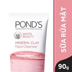 Sữa rửa mặt Pond’s đất sét khoáng sạch sâu & sáng mịn 90g