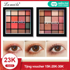 Bảng phấn mắt Lameila 16 màu long lanh siêu đẹp bảng màu mắt phấn trang điểm mắt nội địa Trung TK-PM092